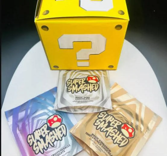 buy super smashed mushroom chocolate bars